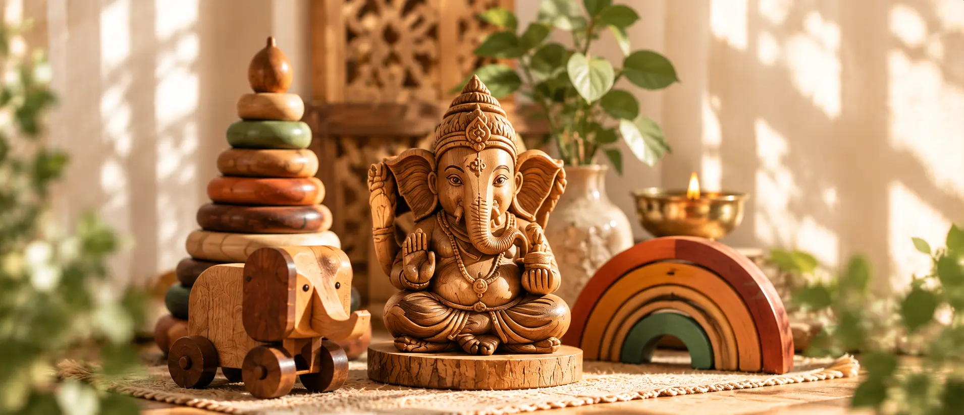 Rooted in Tradition - KidsKook Handcrafted Deity & Toys