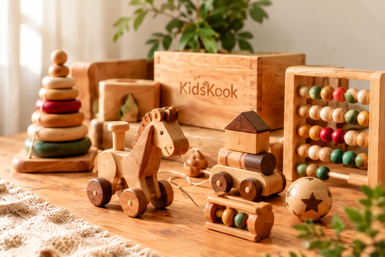 KidsKook Handcrafted Wooden Treasures