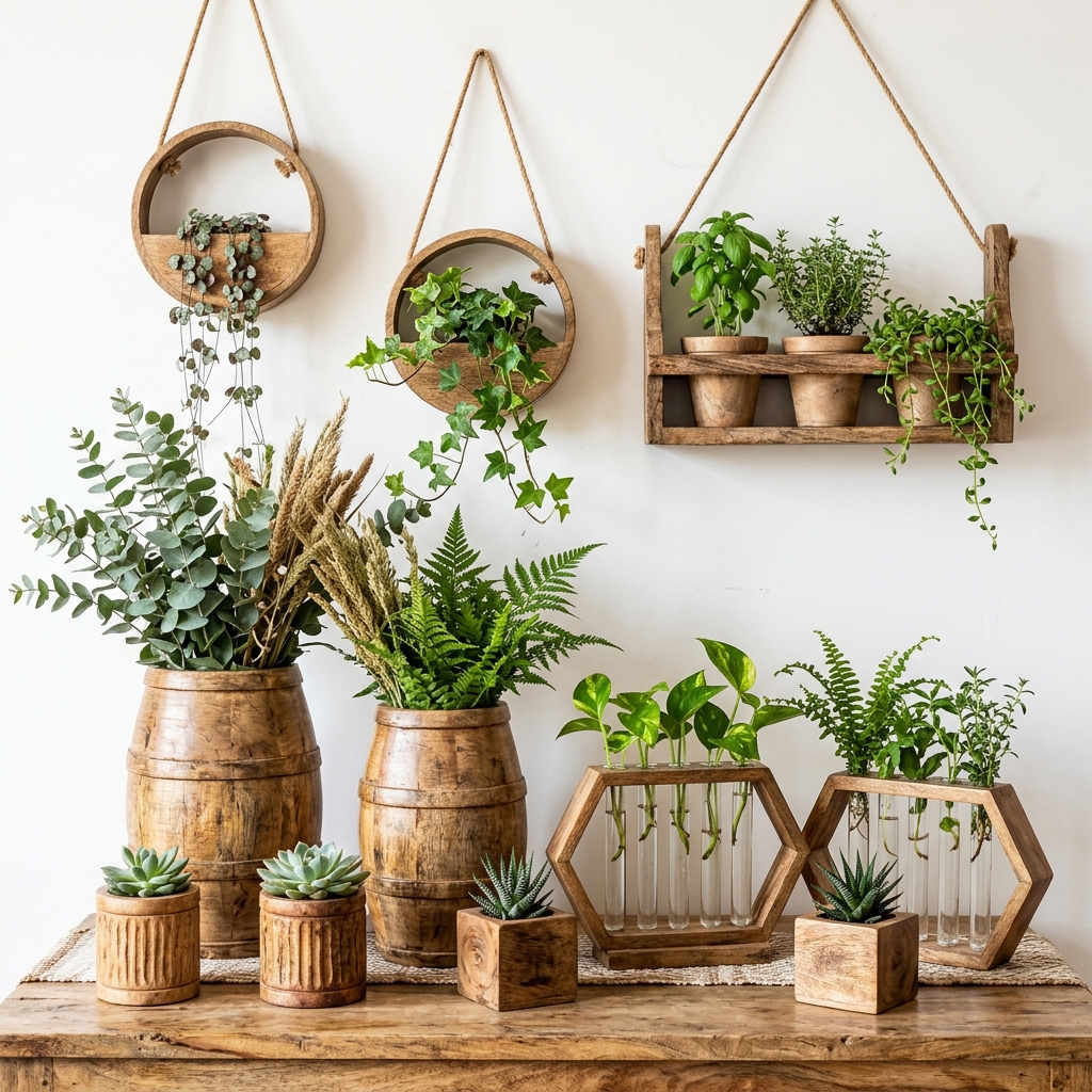 Vases & Hanging Planters
